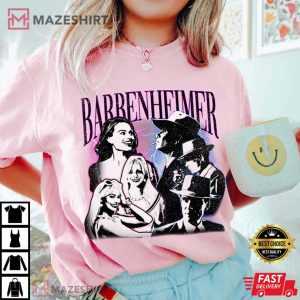 Vintage Barbenheimer Come On Baby Lets Go Party T Shirt (4)