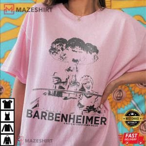 Barbenheimer Comfort Colors T Shirt (3)