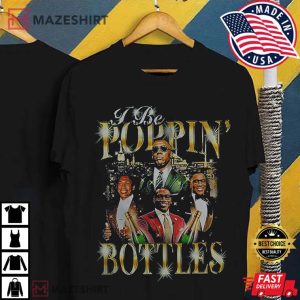 Shannon Sharpe I Be Poppin Bottles T Shirt (3)