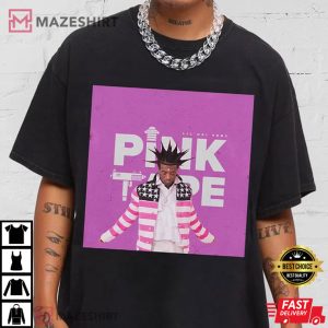 Lil Uzi Vert Pink Tape T Shirt (1)