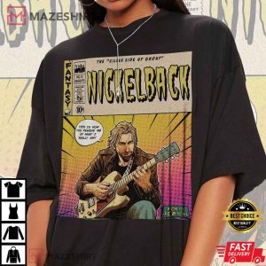 Nickelback Comic Gift For Fan T Shirt (1)