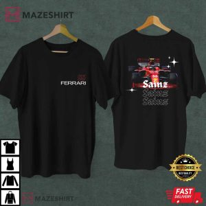 Carlos Sainz Ferrari F1 Gift For Fan T Shirt (2)