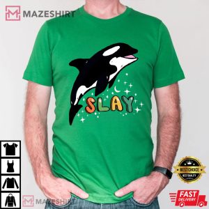 Killer Whale Slay T Shirt (2)