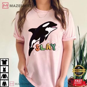 Killer Whale Slay T Shirt (4)