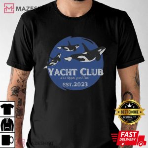 Yacht Club Orca EST 2023 T Shirt (1)