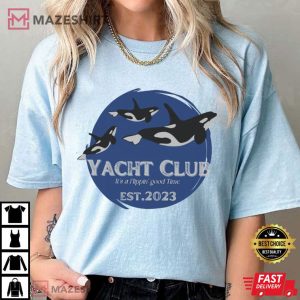 Yacht Club Orca EST 2023 T Shirt (3)