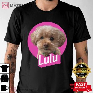 Pink Dog Shirt, Pet Photo T Shirt (1)