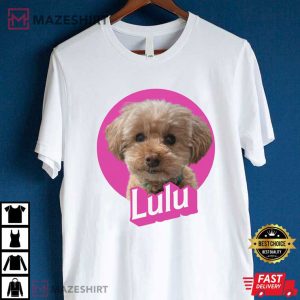 Pink Dog Shirt, Pet Photo T Shirt (4)