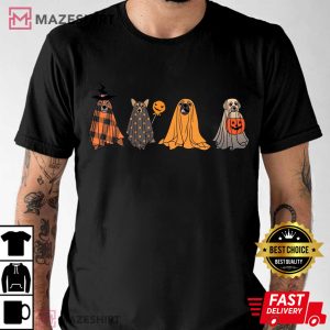 Halloween Dogs Shirt, Ghost Dog T Shirt (2)