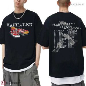 Van Halen Sneaker Right Here Right Now T Shirt (1)