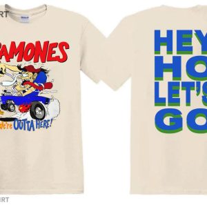 Ramones We're Outta Here T Shirt (2)