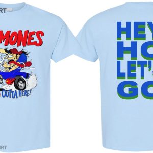 Ramones We're Outta Here T Shirt (3)