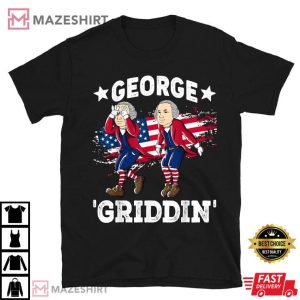 4th Of July George Washington Griddy T Shirt (1)