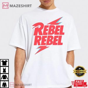 David Bowie Rebel Rebel T Shirt (2)