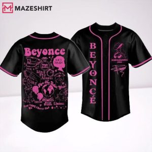 Beyonce World Tour Renaissance 2023 Baseball Jersey