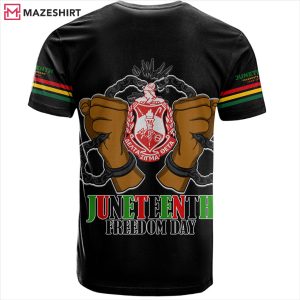 Juneteenth Chain Freedom Day Delta Sigma Theta 3D Shirt (2)