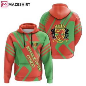 Republic Of the Congo 3D Hoodie