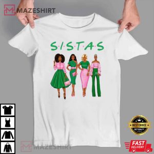 Alpha Kappa Alpha AKA Sistas Sorority T Shirt (3)