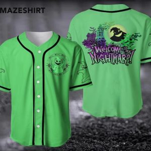 Oogie Boogie Spooky Baseball Jersey