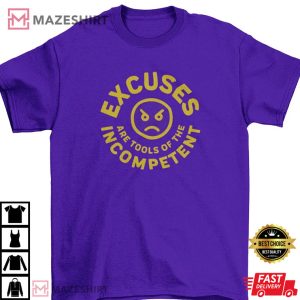 Black Fraternity Excuses Are Tool Of The Incompetent BGLO NPHC T Shirt (2)