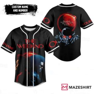 The Weeknd After Hours Custom Baseball Jersey