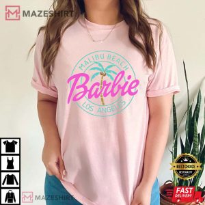 Barbie Malibu Beach Los Angeles T Shirt (3)