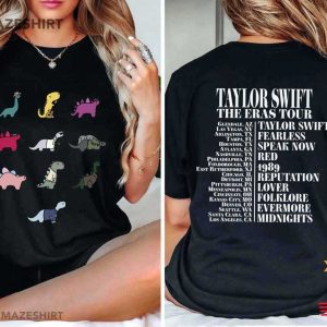 The Eras Tour Dinosaur Swifties T Shirt (1)