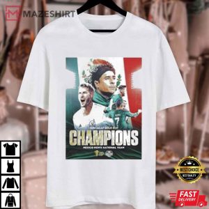 Concacaf Gold Cup Champions Mexico National T Shirt (3)