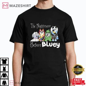 Bluey Halloween Trick Or Treat T Shirt (1)