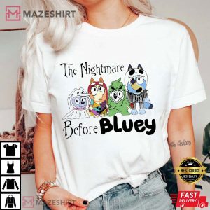 Bluey Halloween Trick Or Treat T Shirt (2)