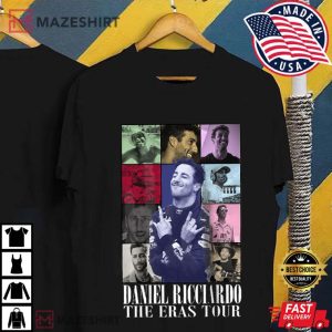 Daniel Ricciardo Formula 1 The Eras Tour T Shirt (3)
