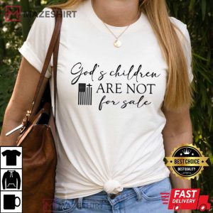 Protect Children God's Children Are Not For Sale T Shirt (2)