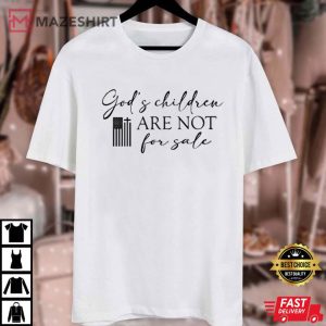Protect Children God's Children Are Not For Sale T Shirt (3)