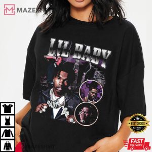 Lil Baby Vintage Rap T Shirt (2)
