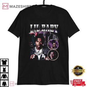 Lil Baby Vintage Rap T Shirt (3)