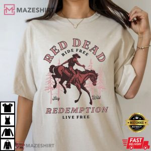 Red Dead Redemption Rock Star T Shirt (3)