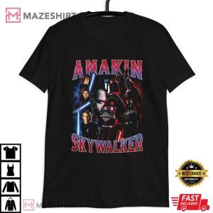 Star Wars Vintage Anakin Skywalker Darth Vader T Shirt (1)
