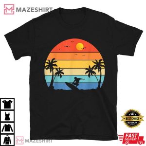 Vintage Surfer Retro Surfing Beach Surf T Shirt (2)