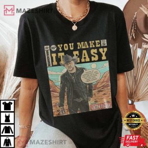 Jason Aldean Rearview Town Album Comic T Shirt (2)