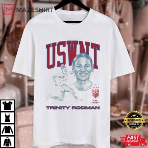 Offical Playa Society USWNT Trinity Rodman T Shirt (3)