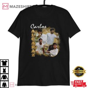 Carlos Alcaraz Champion 90s Bootleg Graphic T Shirt (1)