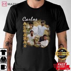 Carlos Alcaraz Champion 90s Bootleg Graphic T Shirt (2)