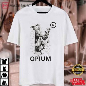 Opium Playboi Carti Antagonist Merch Gothic T shirt (1)