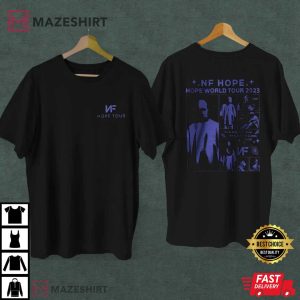 Vintage NF Rapper Hope Tour 2023 Merch T Shirt (1)