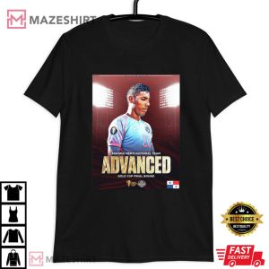Panama Men's National Team Advanced Concacaf Gold Cup 2023 T-Shirt