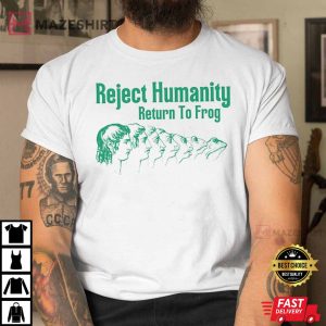 Reject Humanity Return To Frog T Shirt (4)