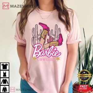 Barbie Cowgirl Bachelorette Party T Shirt (3)