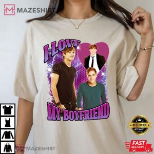 I Love My Boyfriend Big Time Rush Fans Gift T Shirt (3)