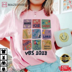 VBS Twists And Turns 2023 Make Your Ways Known To Me Lord T Shirt (1)