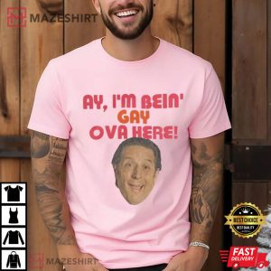 Anthony Atamanuik Kaz Wwdits Spoilers Ay I'm Bein Gay Ova Here T Shirt (3)